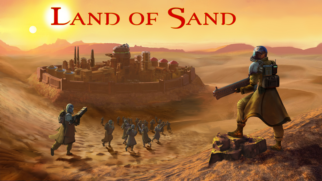 Титульная картинка стратегии в реальном времени Land of Sand
